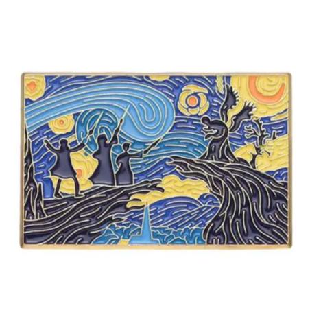 Los tres magos (Estilo Van Gogh)