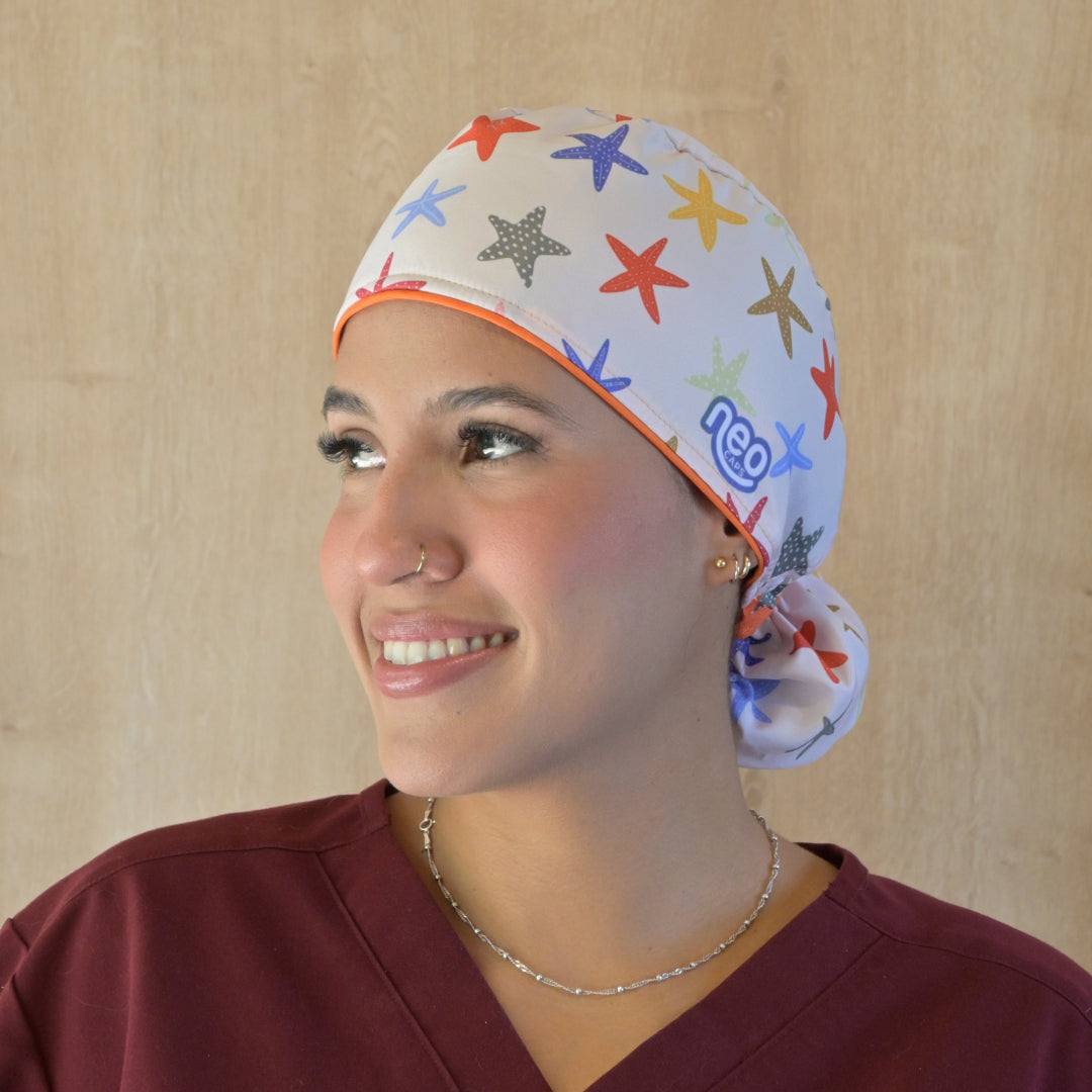 Gorro Quirúrgicos Antifluidos ESTRELLA DE MAR