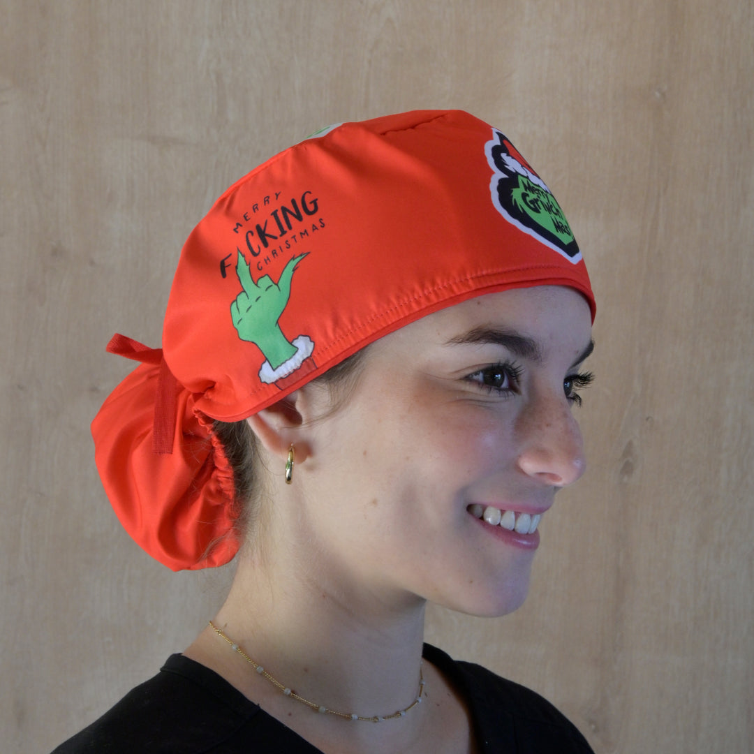Gorro Quirúrgicos Antifluidos GRINCH VIBES