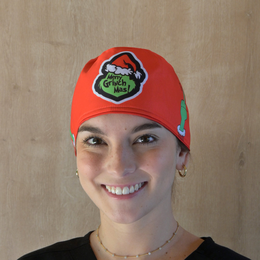 Gorro Quirúrgicos Antifluidos GRINCH VIBES