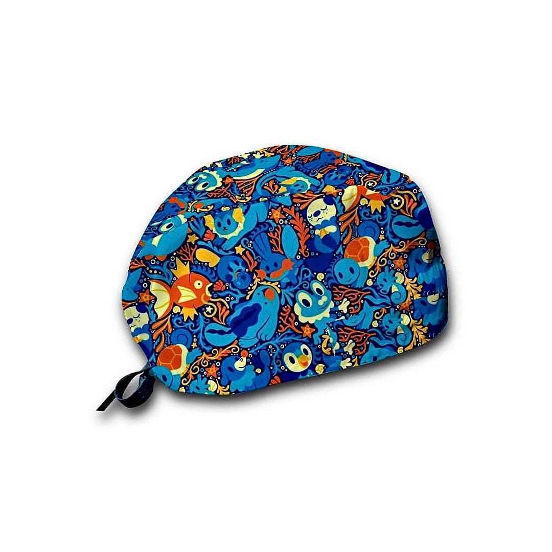 Gorro Quirúrgico Antifluido POKEMON BLUE